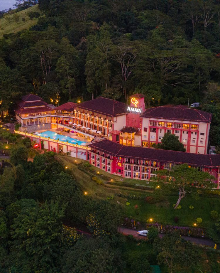 Aerial view of Amaya Hills Kandy