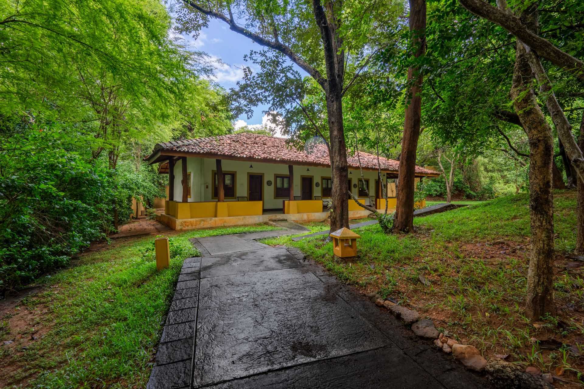 Exterior of a family villa at Amaya Lake Dambulla