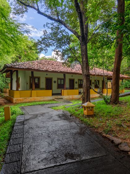 Exterior of a family villa at Amaya Lake Dambulla