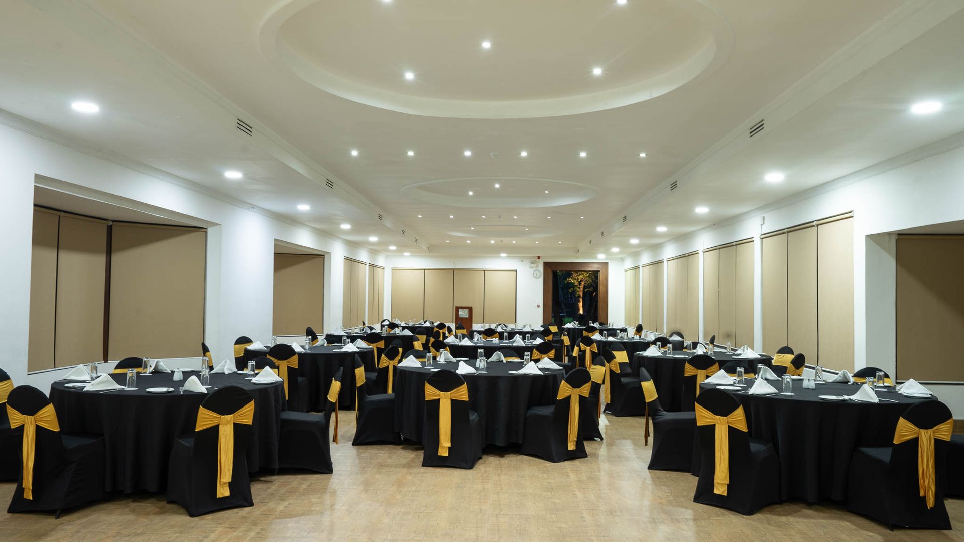 Interior of Sabha hall at Amaya Lake Dambulla