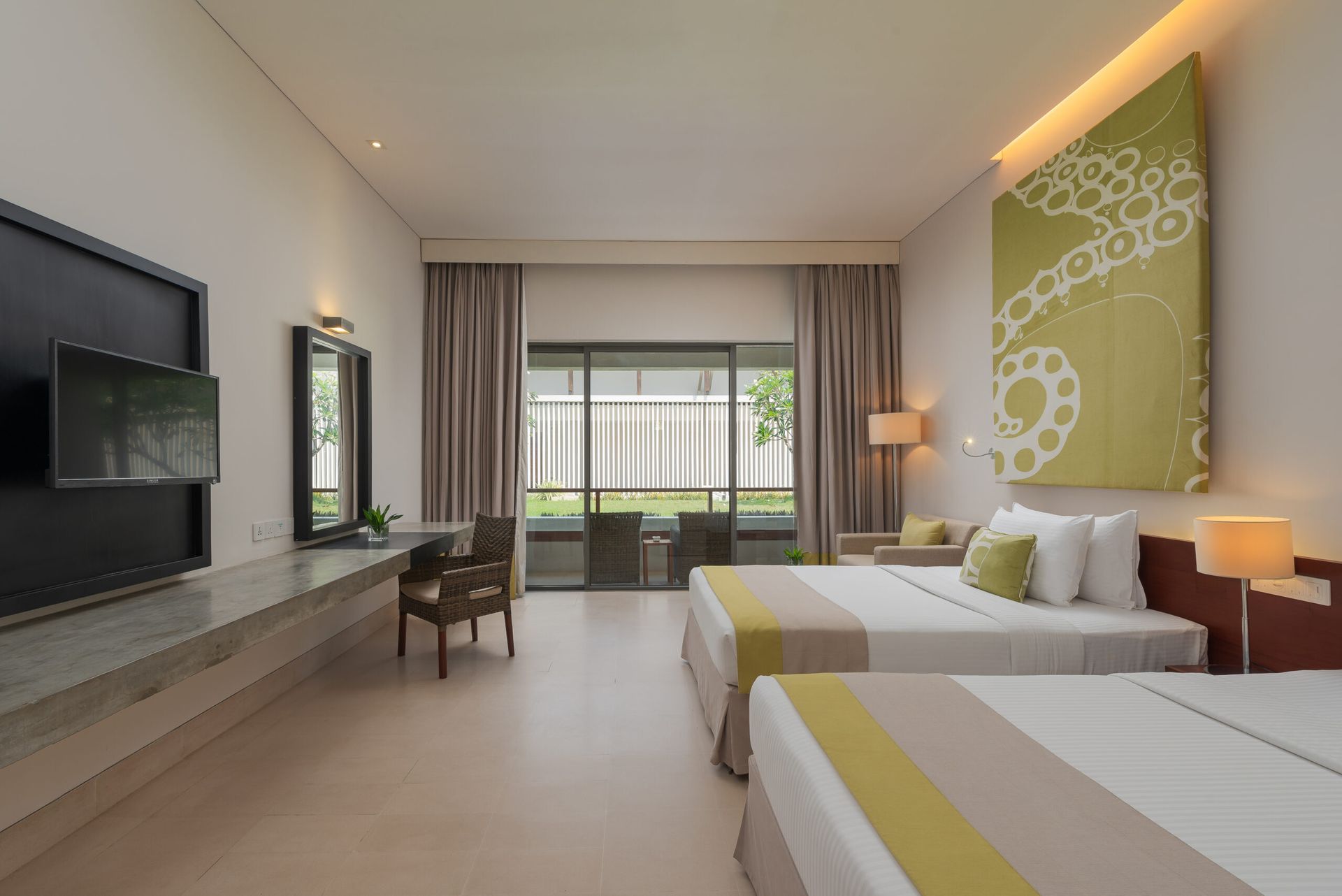 Interior view of a standard room at Amaya Beach Pasikudah